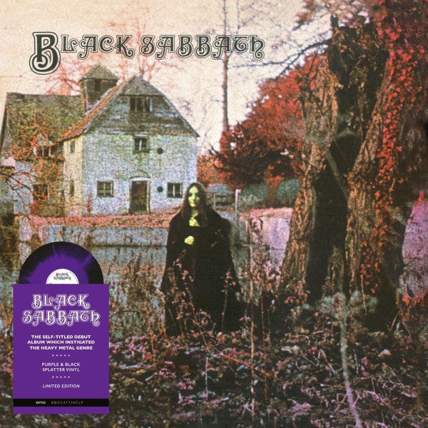 Black Sabbath (Limited Edition, Colored Vinyl, Purple & Black Splatter) [Import] Vinyl Record
