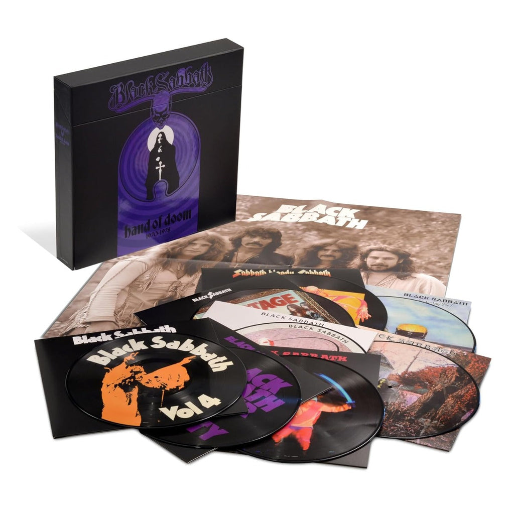 Black Sabbath Hand Of Doom 1970-1978 (The Picture Disc Collection) (Box Set) (8 Lp's) Vinyl Record