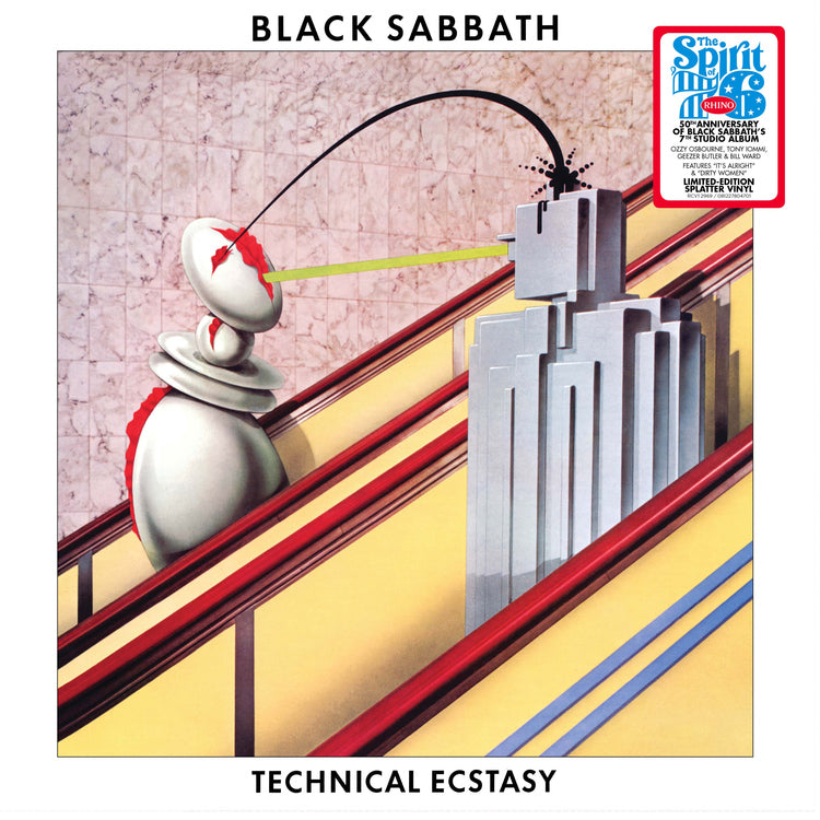 Black Sabbath - Technical Ectasy (Spirit Of '76, Brick & Mortar Exclusive) [Clear With Green/Black Splatter Vinyl] [Vinyl] Vinyl Record