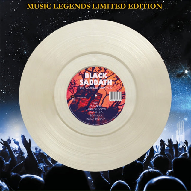 Black Sabbath - The Paranoid Tour 1970 (Clear Vinyl) [Import] Vinyl Record