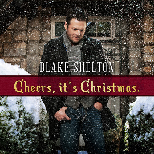 Blake Shelton Cheers It's Christmas Vinyl Record