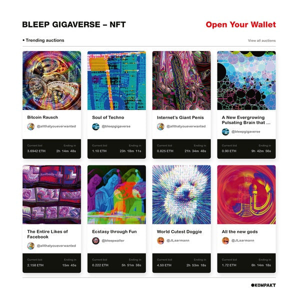 NFT Vinyl Record