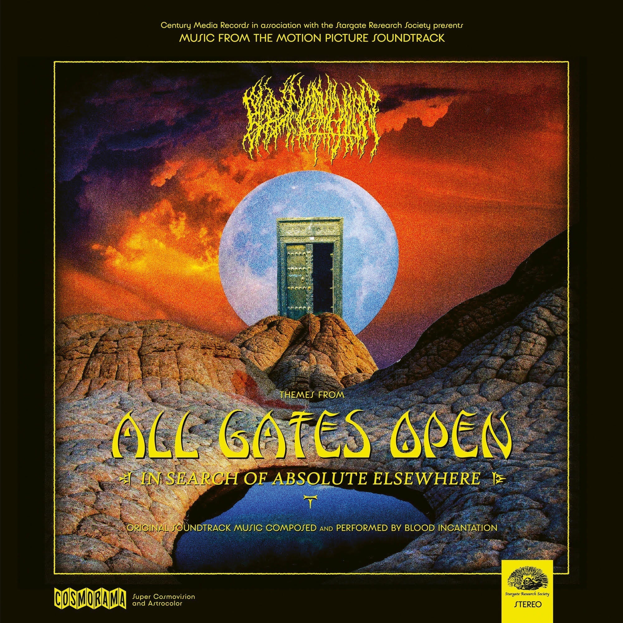 Blood Incantation - All Gates Open (Original Motion Picture Soundtrack) [2LP + Blu-Ray] Vinyl Record