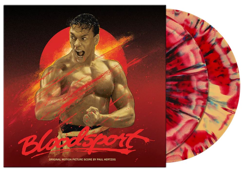 Bloodsport Motion Picture Soundtrack (Splatter) Vinyl Record