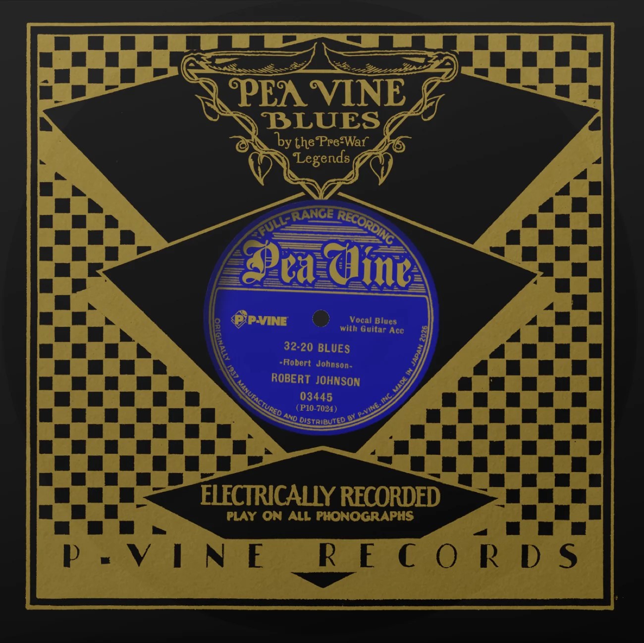 Robert Johnson - 32-20 Blues / Last Fair Deal Gone Down (VINYL 10") | Mint (M) Mint (M)