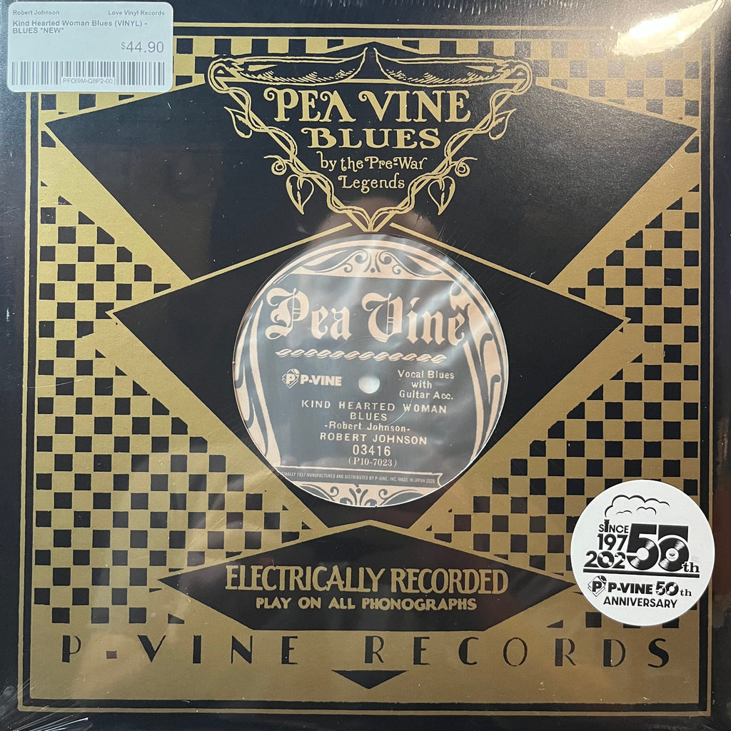 Robert Johnson - Kind Hearted Woman Blues (VINYL) | Mint (M) Mint (M)
