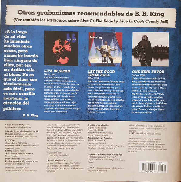 B.B. King - Blues Summit (VINYL REISSUE) | Mint (M) Mint (M)