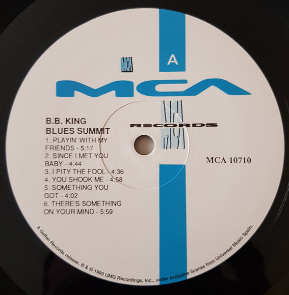 B.B. King - Blues Summit (VINYL REISSUE) | Mint (M) Mint (M)