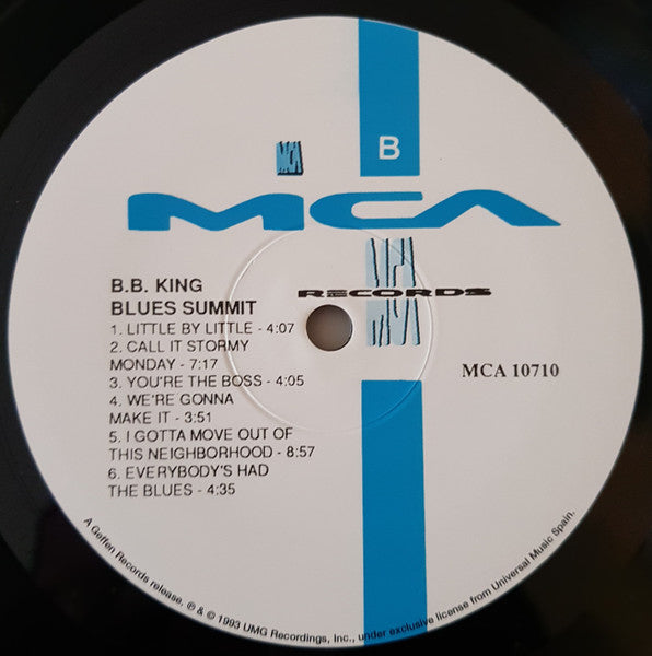 B.B. King - Blues Summit (VINYL REISSUE) | Mint (M) Mint (M)
