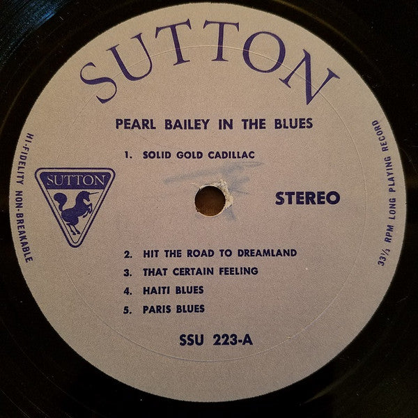 Pearl Bailey - The Blues Featuring Pearl Bailey | Excellent (EX) Very Good (VG)