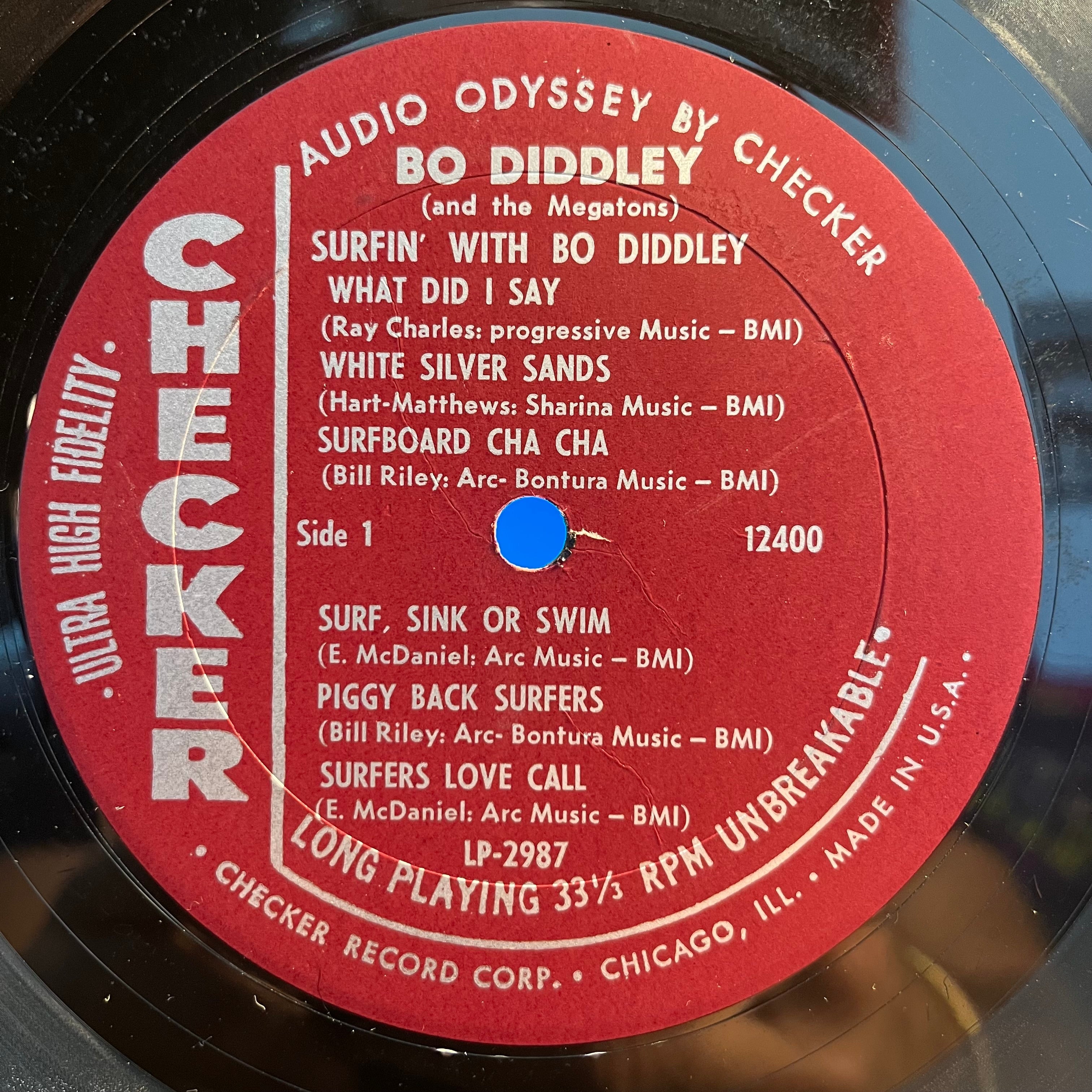 Bo Diddley - Surfin' With Bo Diddley | Good Plus (G+) Generic