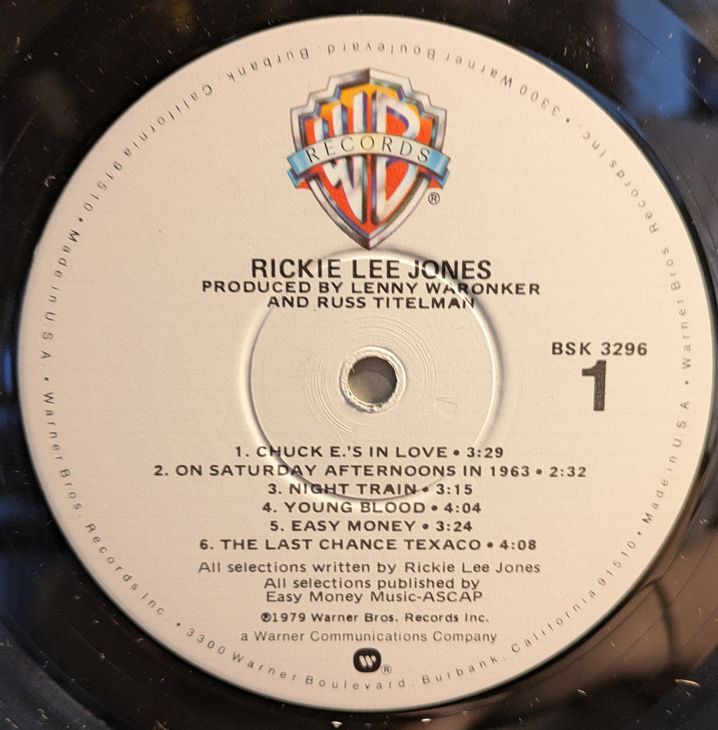 Rickie Lee Jones - Rickie Lee Jones | Near Mint (NM) Excellent+ (EX+)