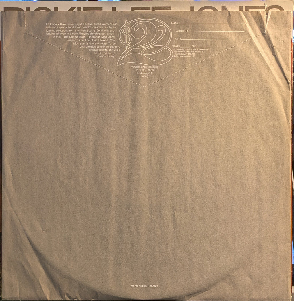 Rickie Lee Jones - Rickie Lee Jones | Near Mint (NM) Excellent+ (EX+)