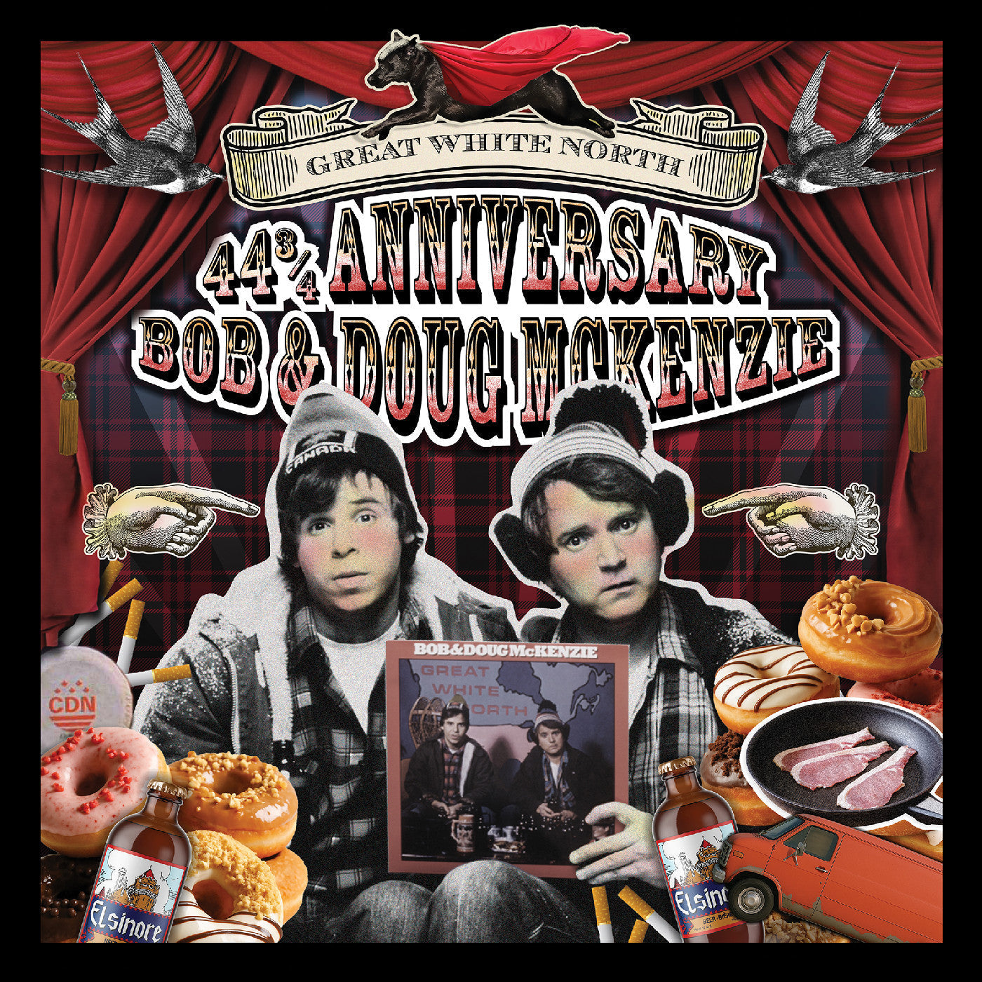 Great White North & Strange Brew 44 3/4 Anniversary Vinyl Record