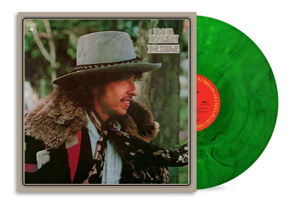 PRE-ORDER: Bob Dylan - Desire (Indie Exclusive) [Cypress Green Marbled Vinyl] Vinyl Record