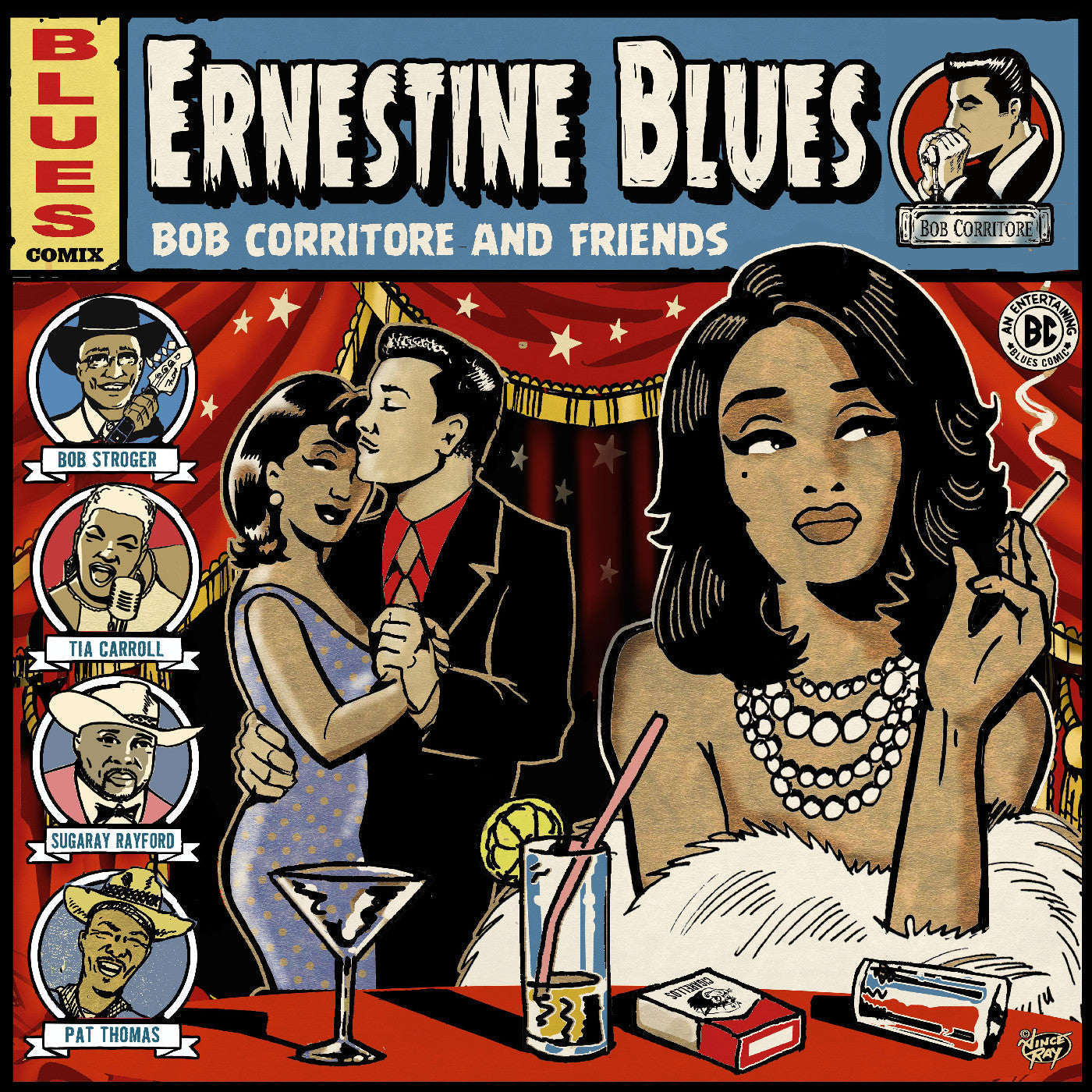 Bob & Friends Corritore - (PRE ORDER 4/10/26) Ernestine Blues (CD) |