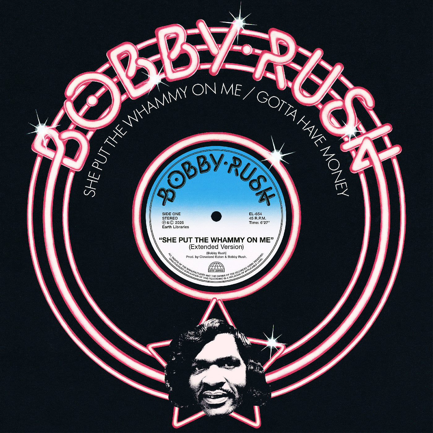 Bobby Rush - She Put The Whammy On Me B/W Gotta Have Money [Vinyl] Vinyl Record