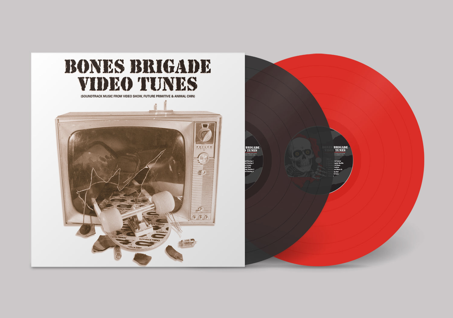 Bones Brigade Video Tunes (2LP Black & Red) Vinyl Record