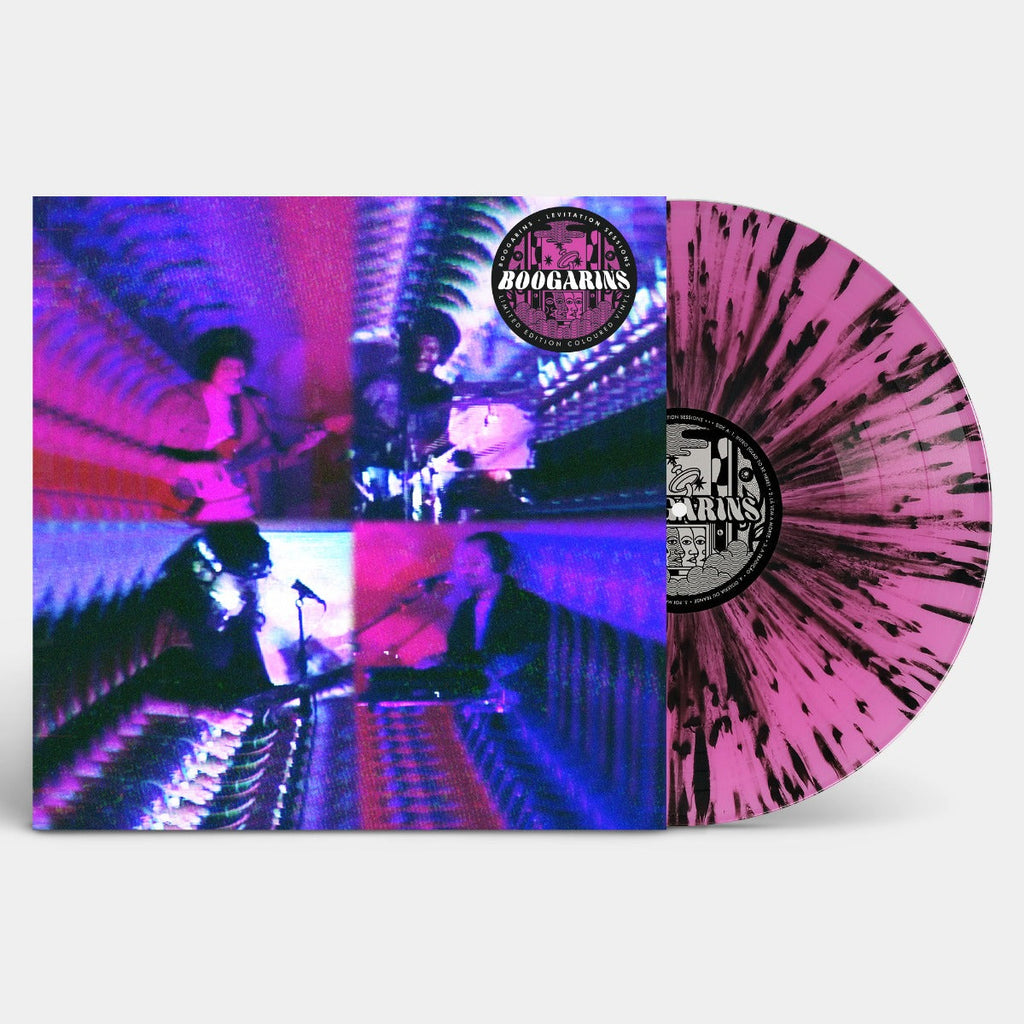 Boogarins - Levitation Sessions (Indie exclusive "Polução Noturna" Splatter Colored Vinyl) Vinyl Record