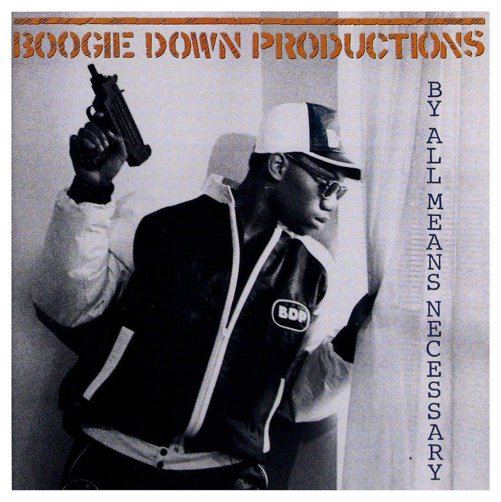 Boogie Down Productions By All Means Necessary (Limited Edition, Orange Colored Vinyl) Vinyl Record
