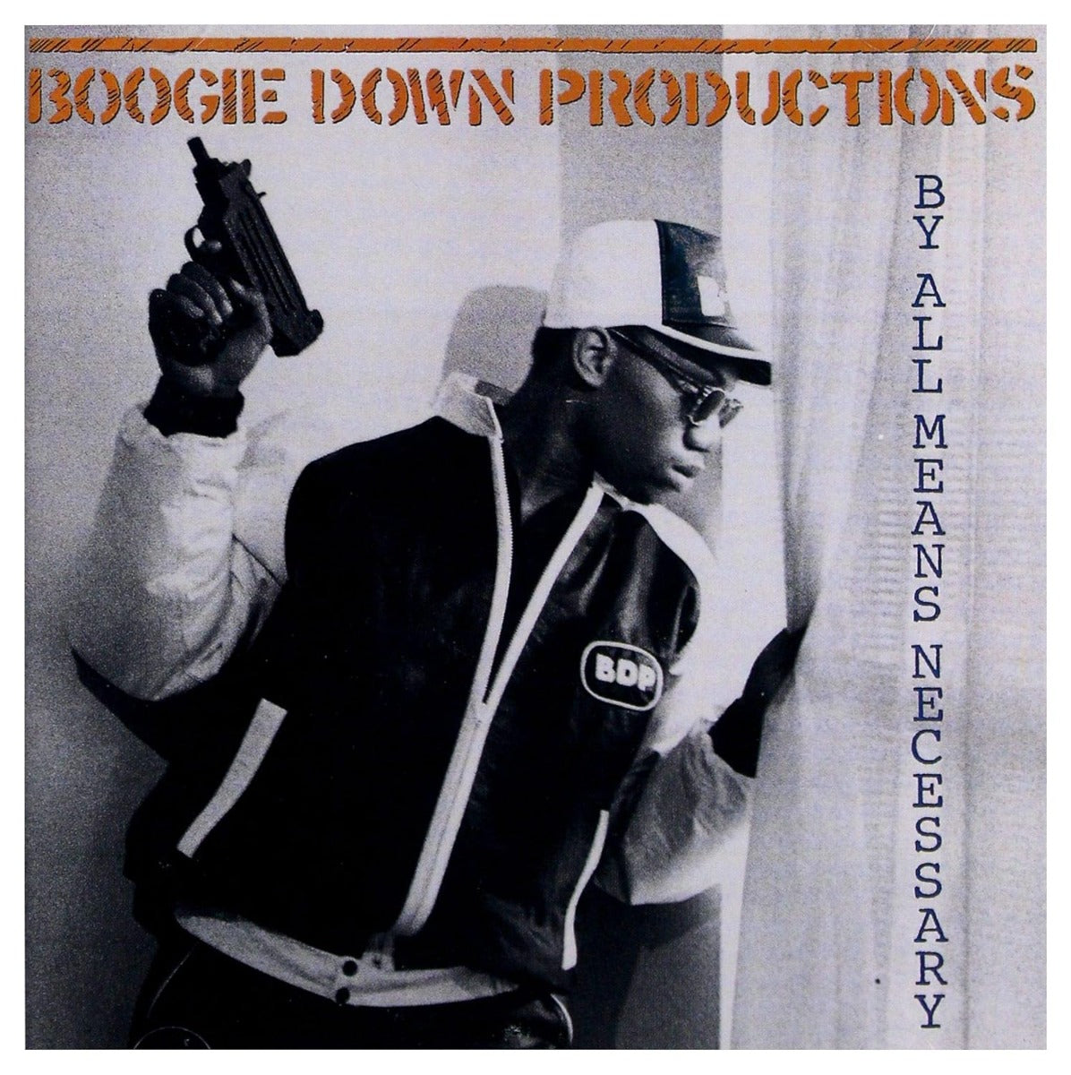 Boogie Down Productions By All Means Necessary (Limited Edition, Orange Colored Vinyl) Vinyl Record