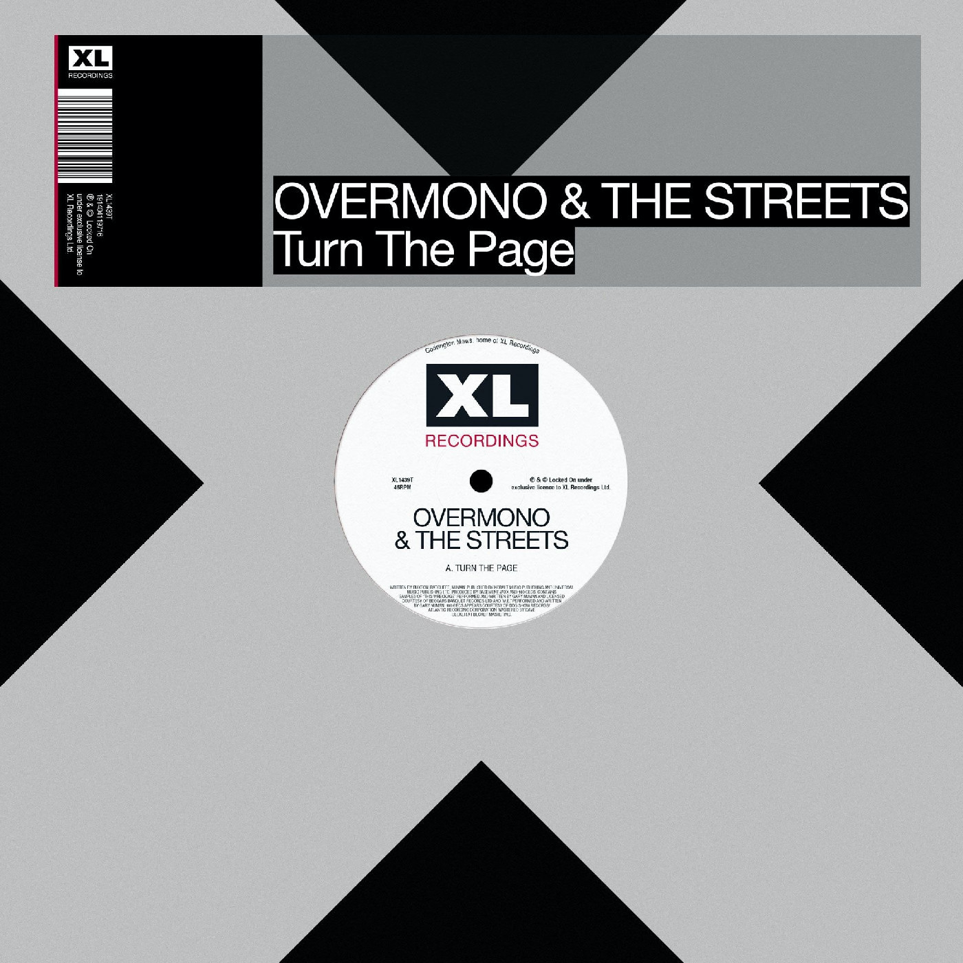 Overmono & The Streets - Turn The Page (VINYL) | Mint (M) Mint (M)