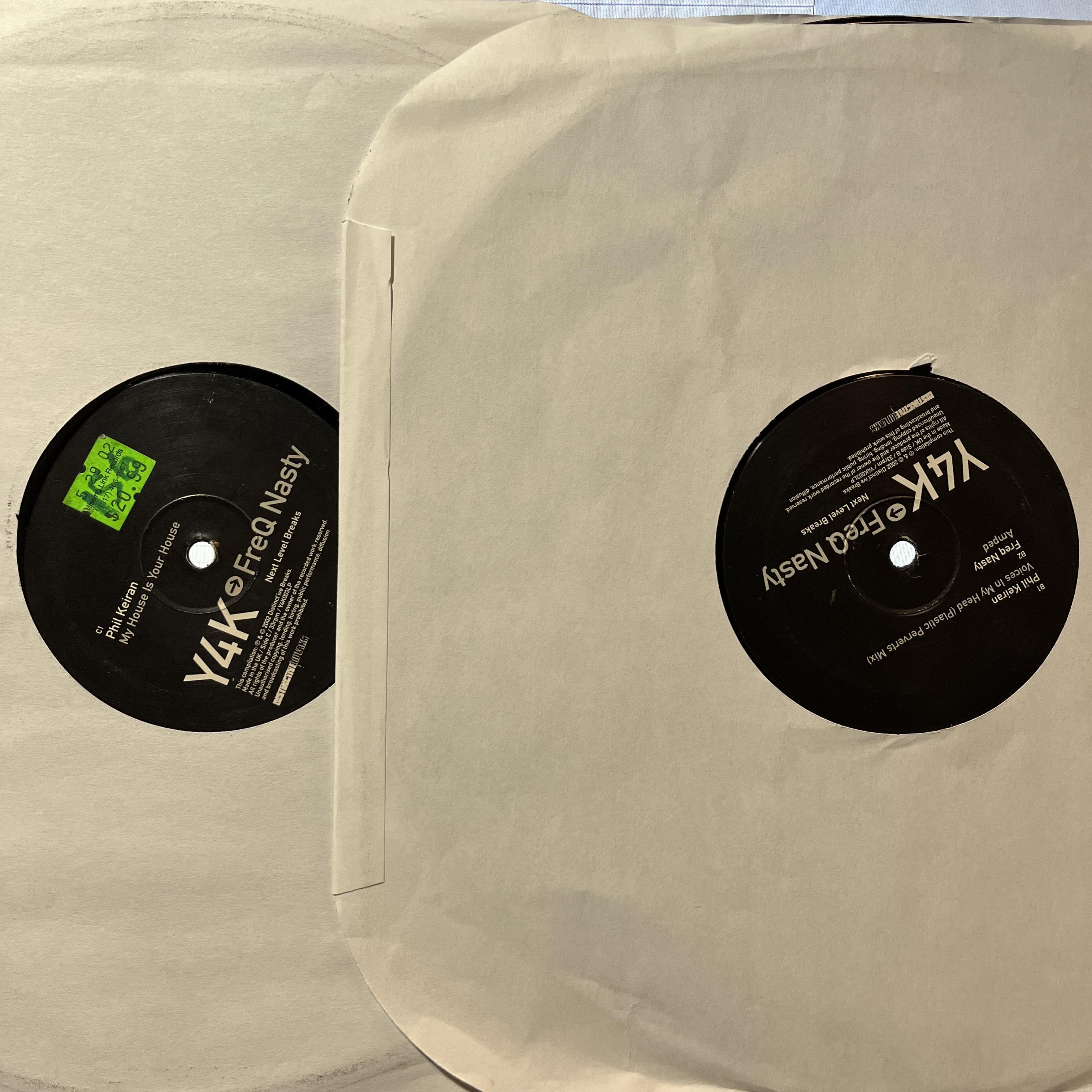Various - Y4K → FreQ Nasty - Next Level Breaks ( RECORDS 1 AND 2 ONLY) | Generic