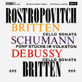 Mstislav Rostropovich And Benjamin Britten Vinyl Record