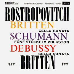 Mstislav Rostropovich And Benjamin Britten Vinyl Record