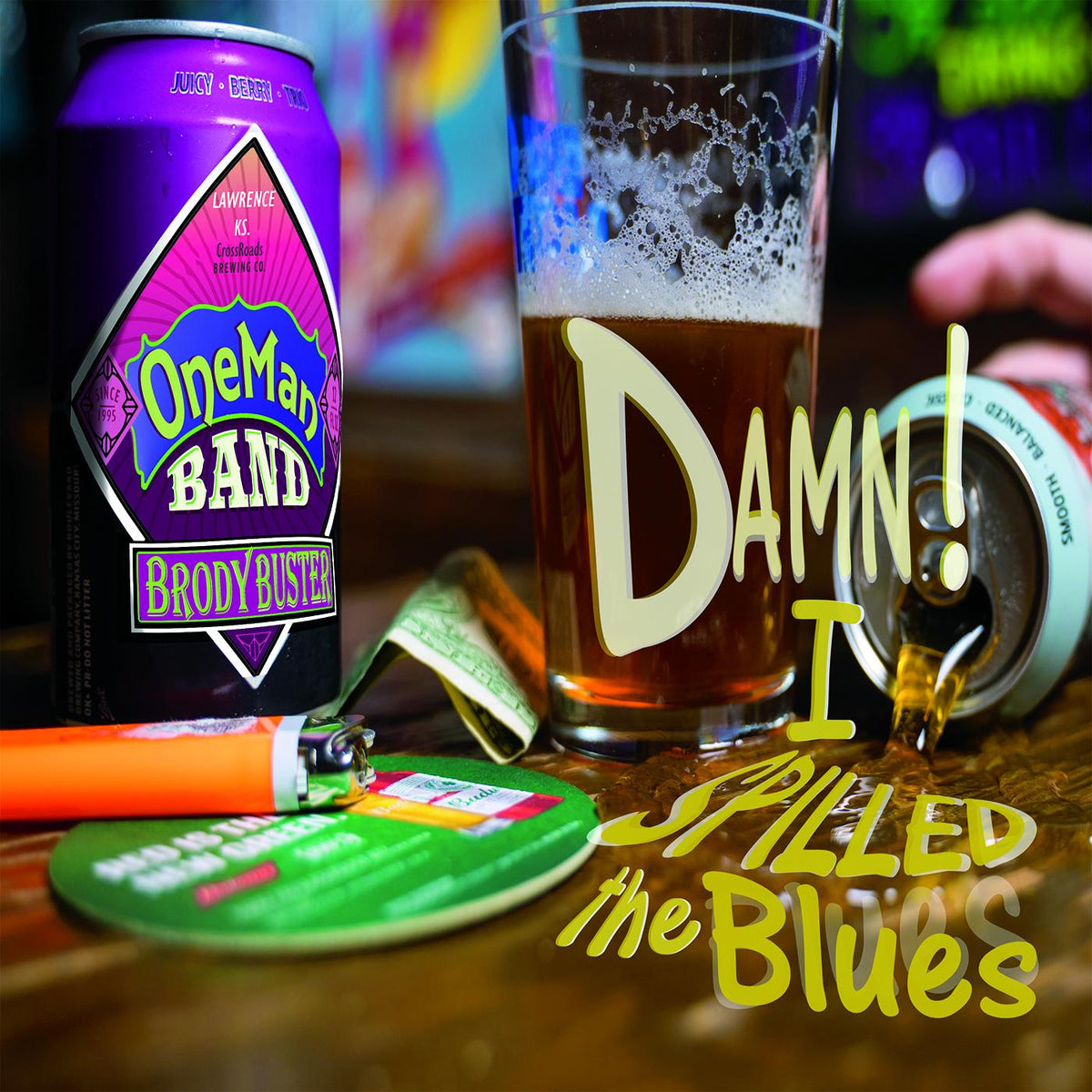 Damn! I Spilled The Blues Music CD