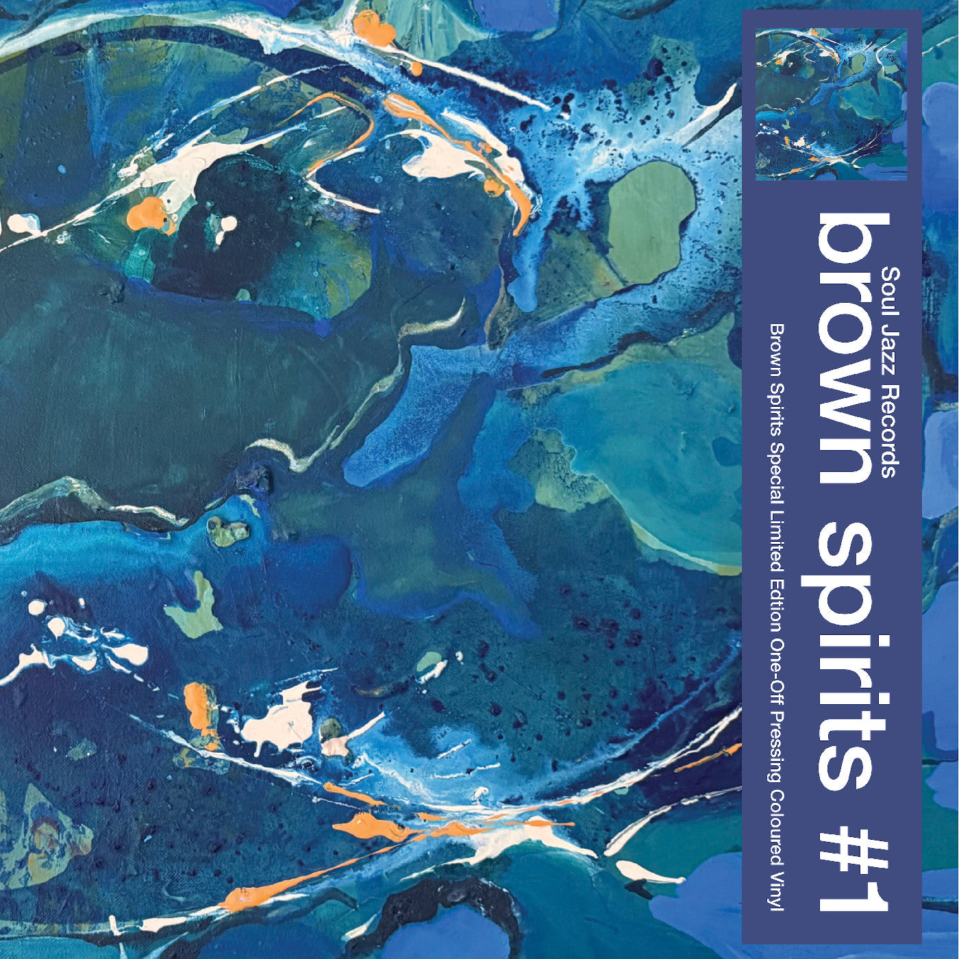 Brown Spirits - Brown Spirits #1 (Indie Exclusive, Blue Vinyl) Vinyl Record