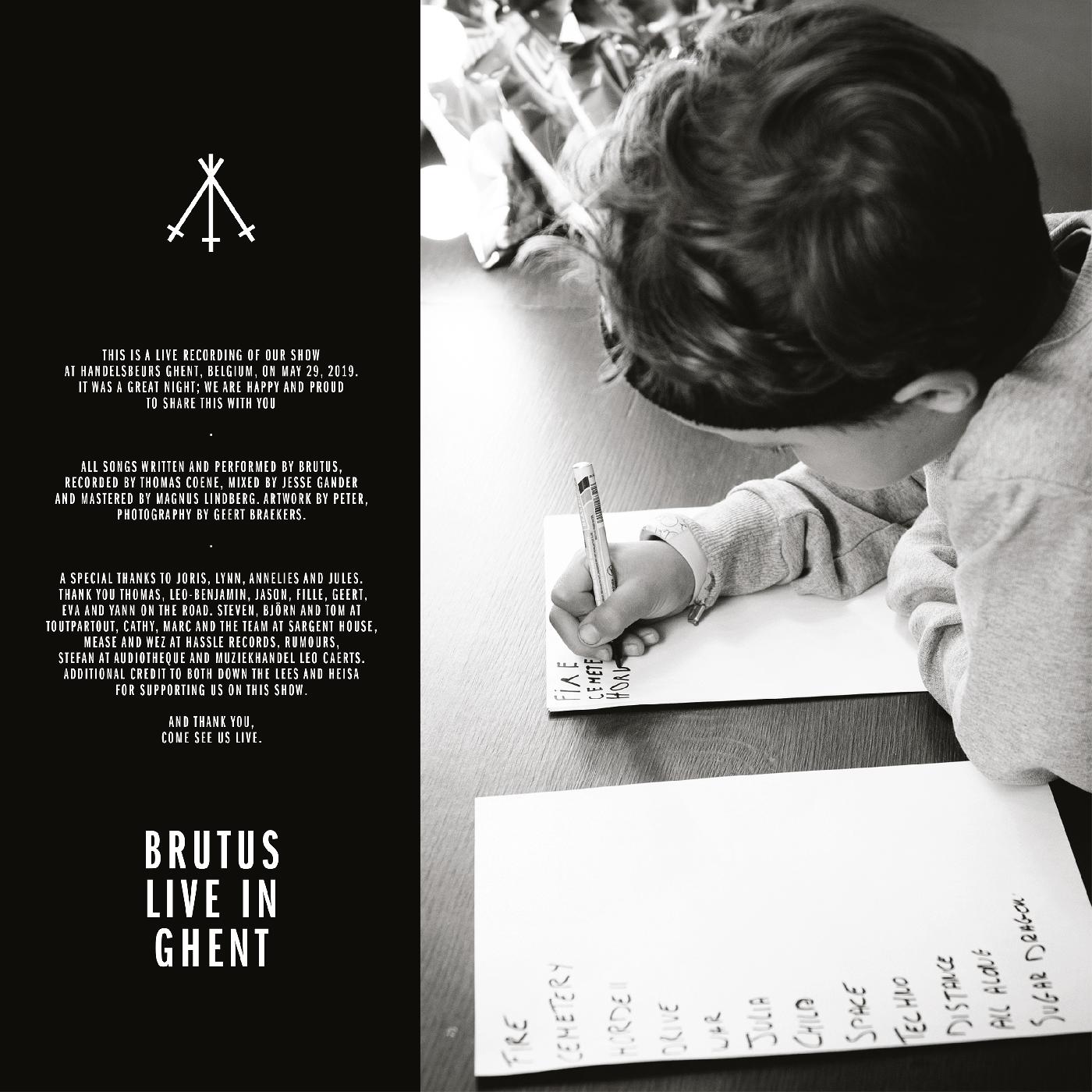 Brutus - Live in Ghent Vinyl Record