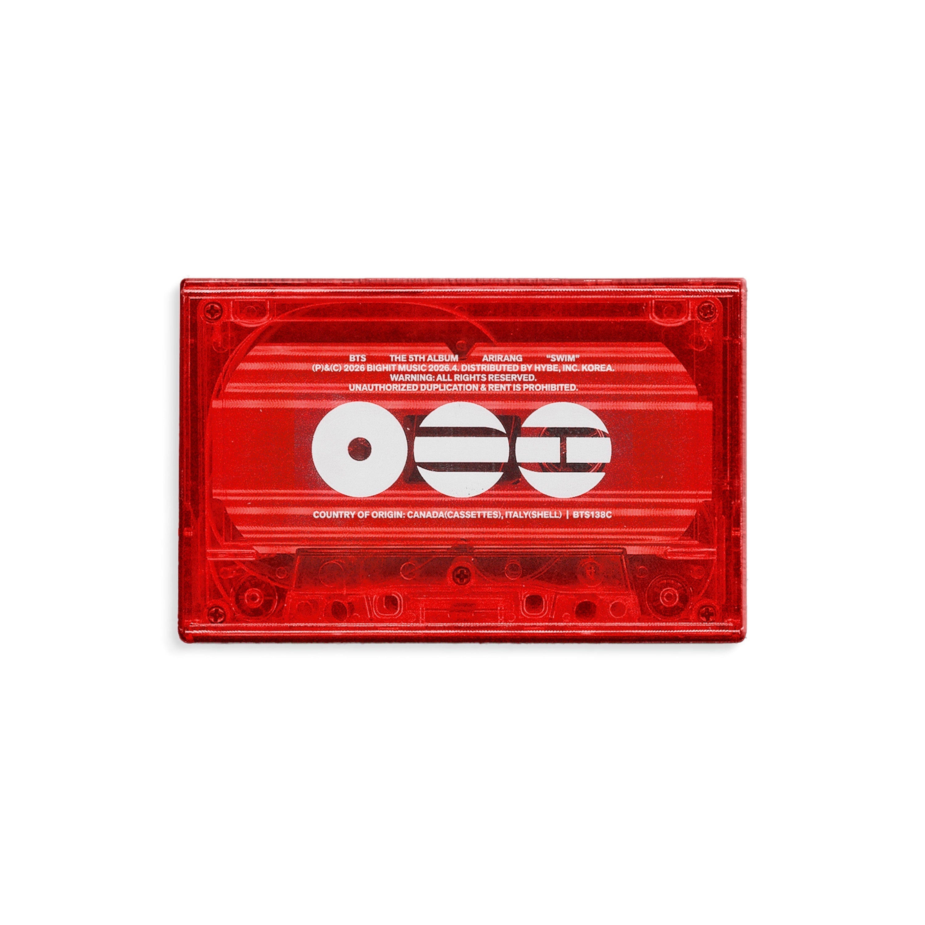 BTS - Swim [Cassette] |