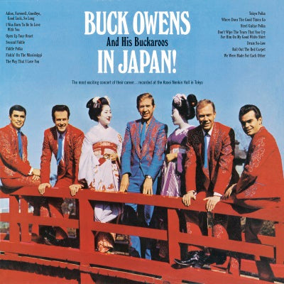 Buck Owens & His Buckaroos In Japan! Music CD
