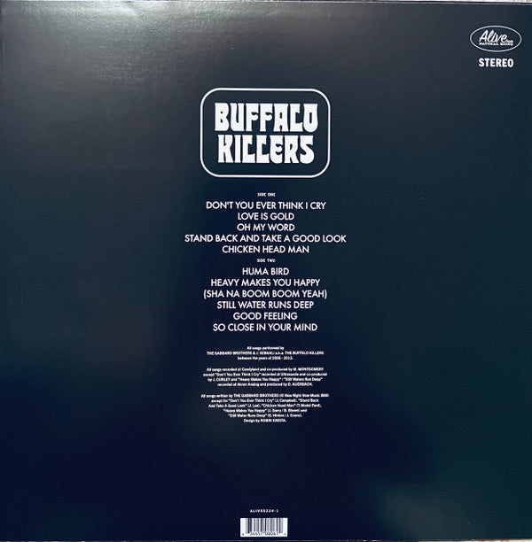 Stay Tuff With Buffalo Killers (Lost Cuts) | Mint (M) Mint (M)