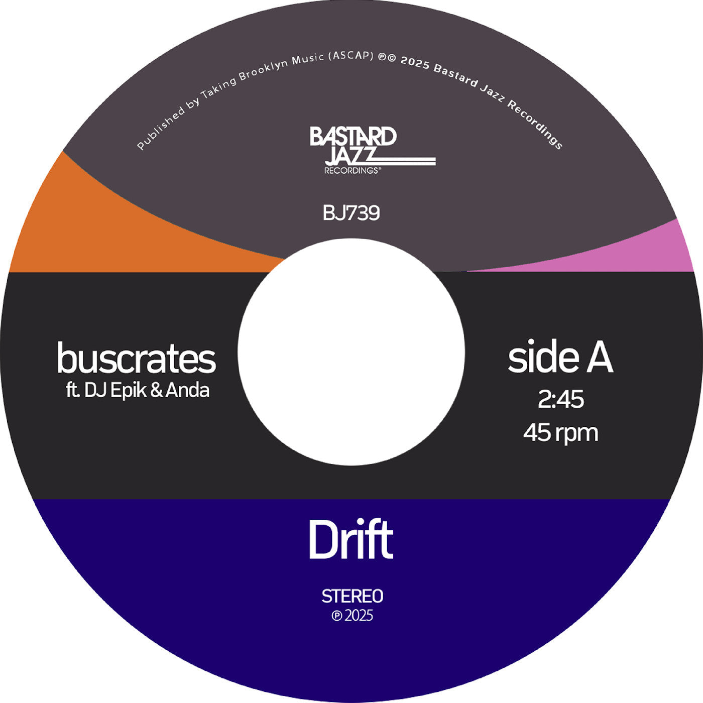 Drift / Serenity (Transparent Vinyl) Vinyl Record