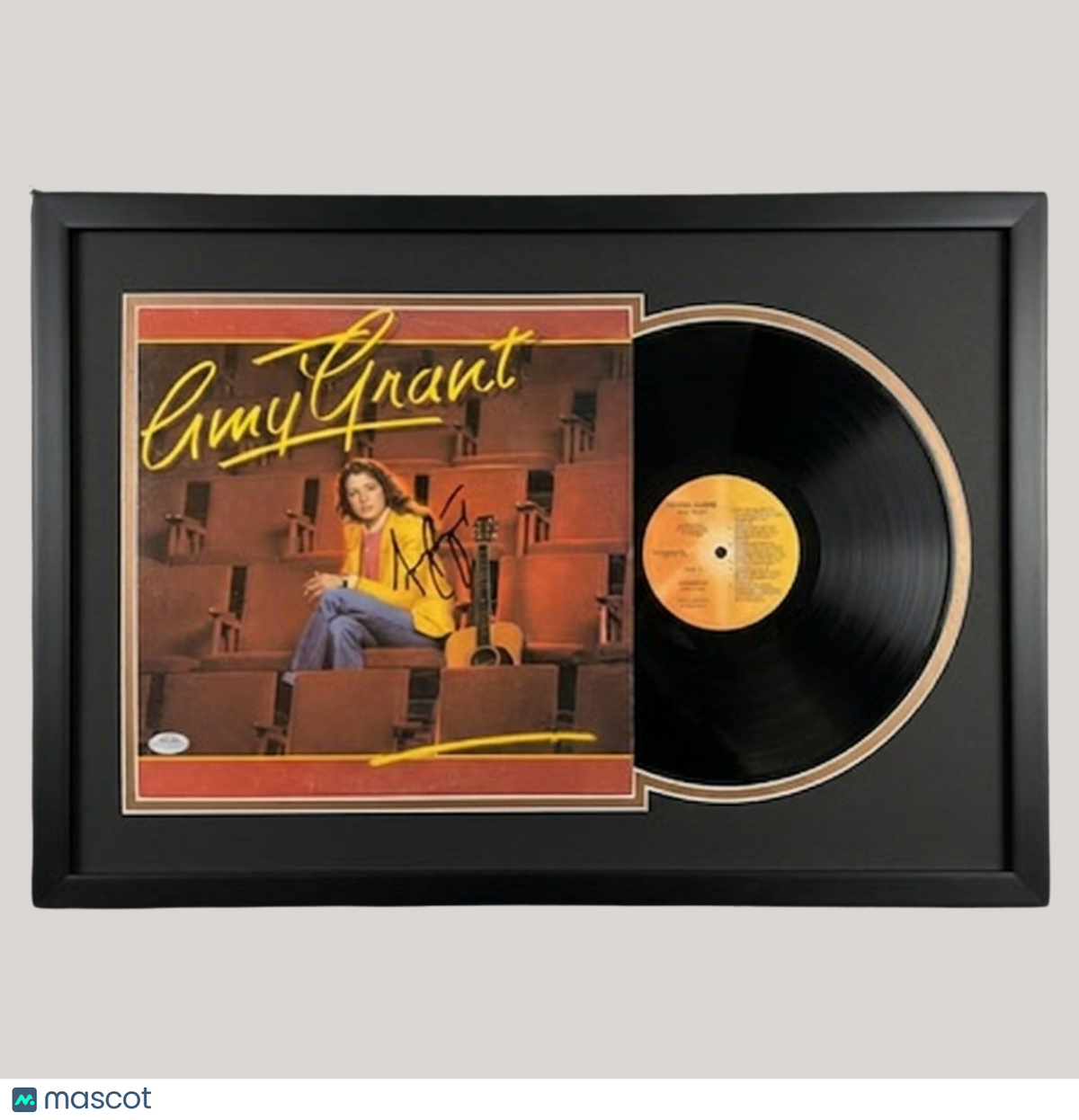 Amy Grant Signed Custom Framed Vinyl Album PSA Autographed