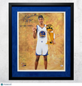 Patrick McCaw Golden State Warriors Signed 16x20 Custom Framed Photo PSA