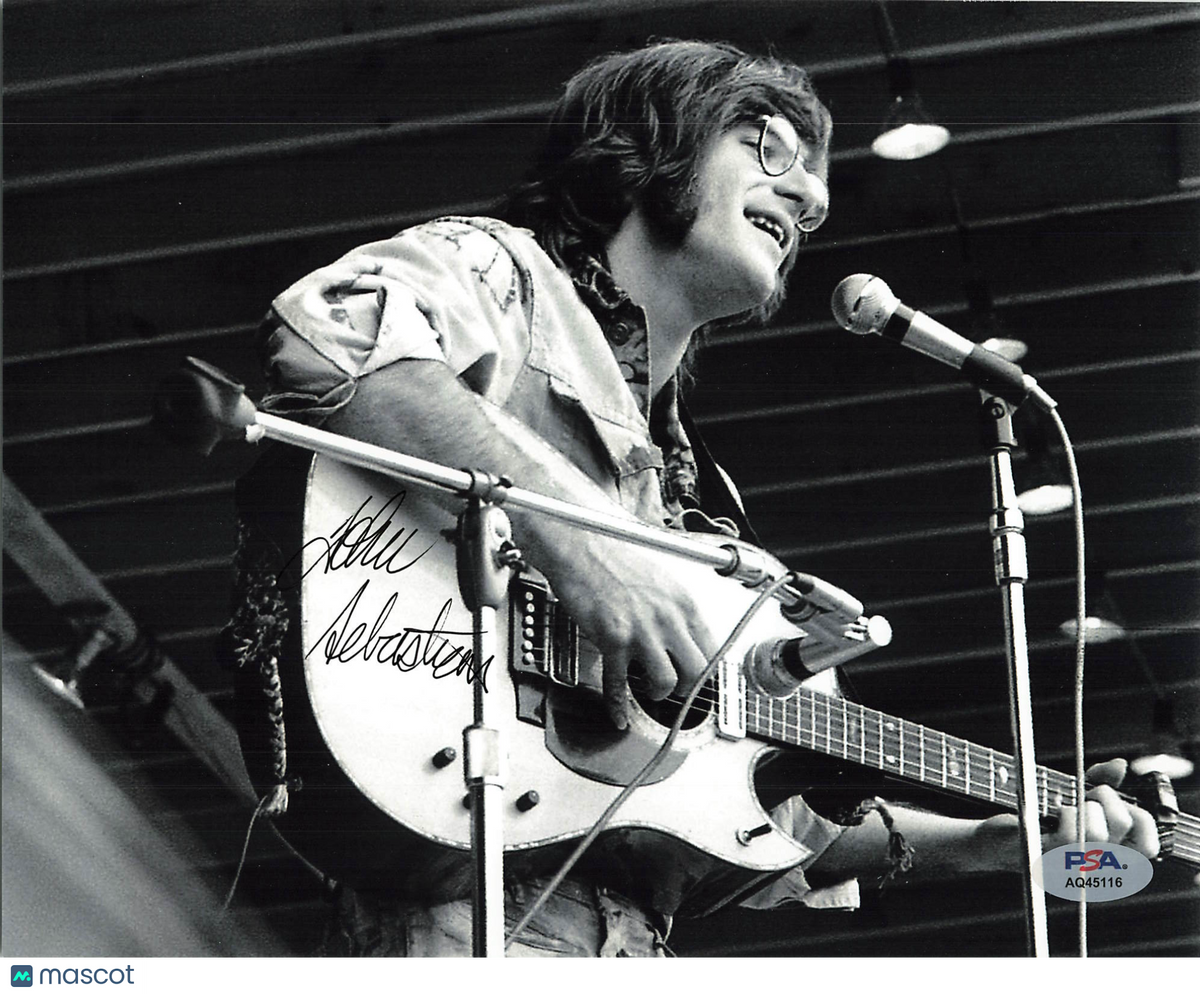 John Sebastian Signed 8x10 Photo PSA Autographed