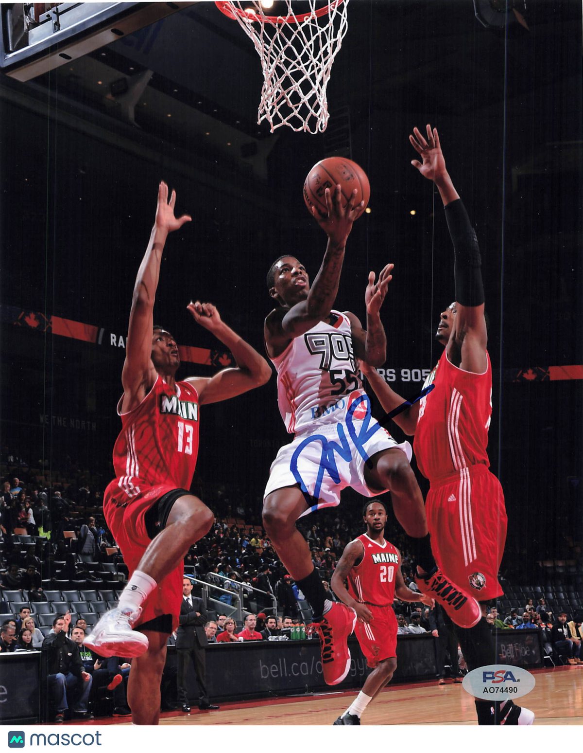 Delon Wright Signed 8x10 Photo PSA Toronto Raptors