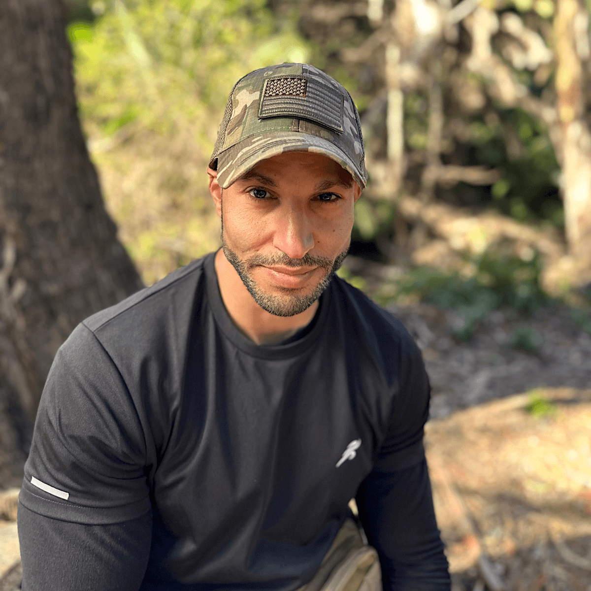 JupiterGear Military-Style Tactical Patch Hat with Adjustable Strap | Breathable & Unisex
