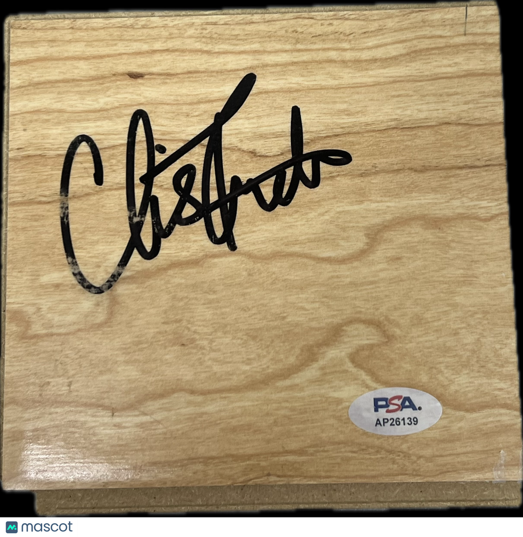 Chris Finch Signed Floorboard PSA Minnesota Timberwolves