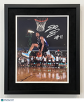 Josh Jackson Memphis Grizzlies Signed Basketball 11x14 Custom Framed Photo PSA