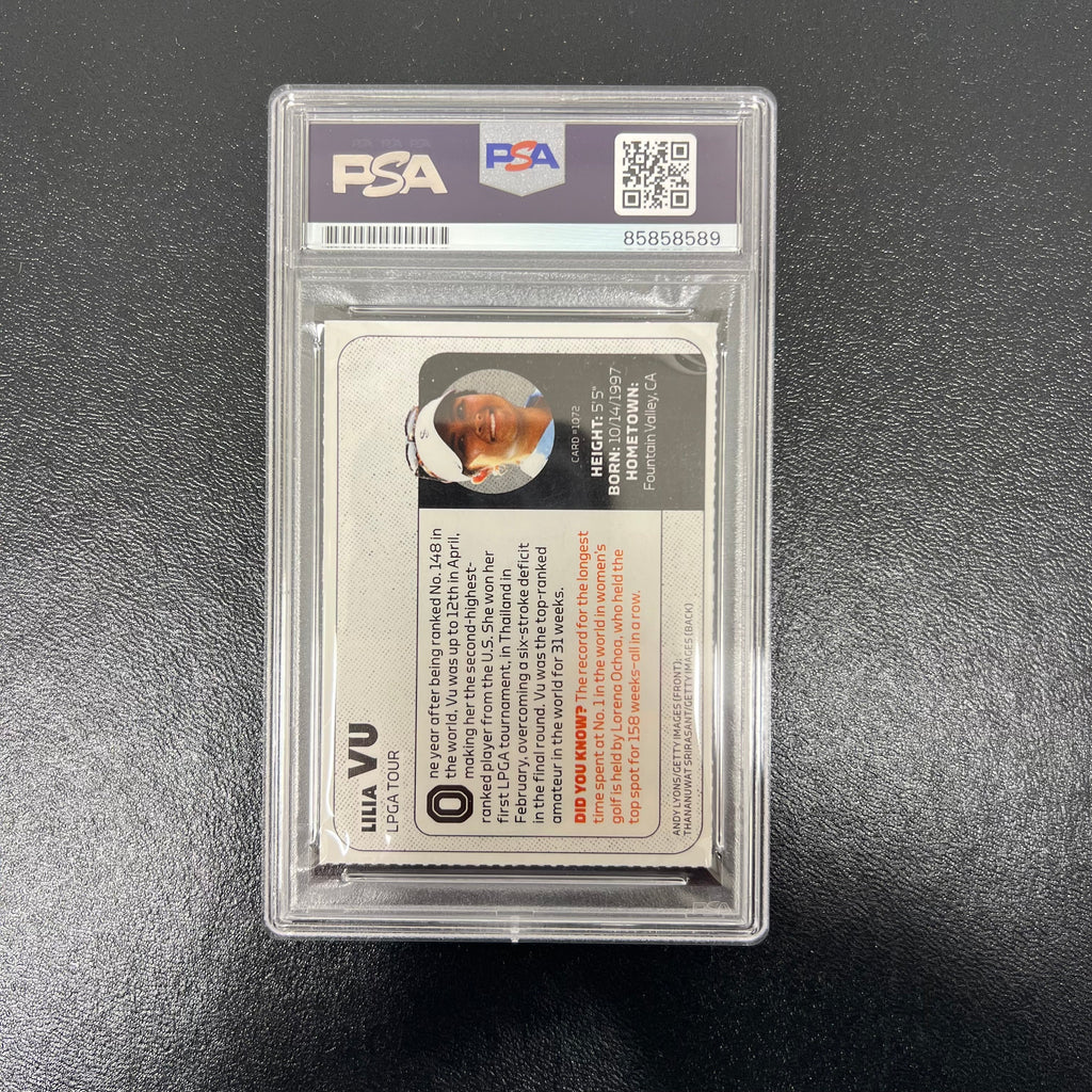 Sports Illustrated Kids#1072 Highest Pop Lilia Vu Signed Card PSA Autographed