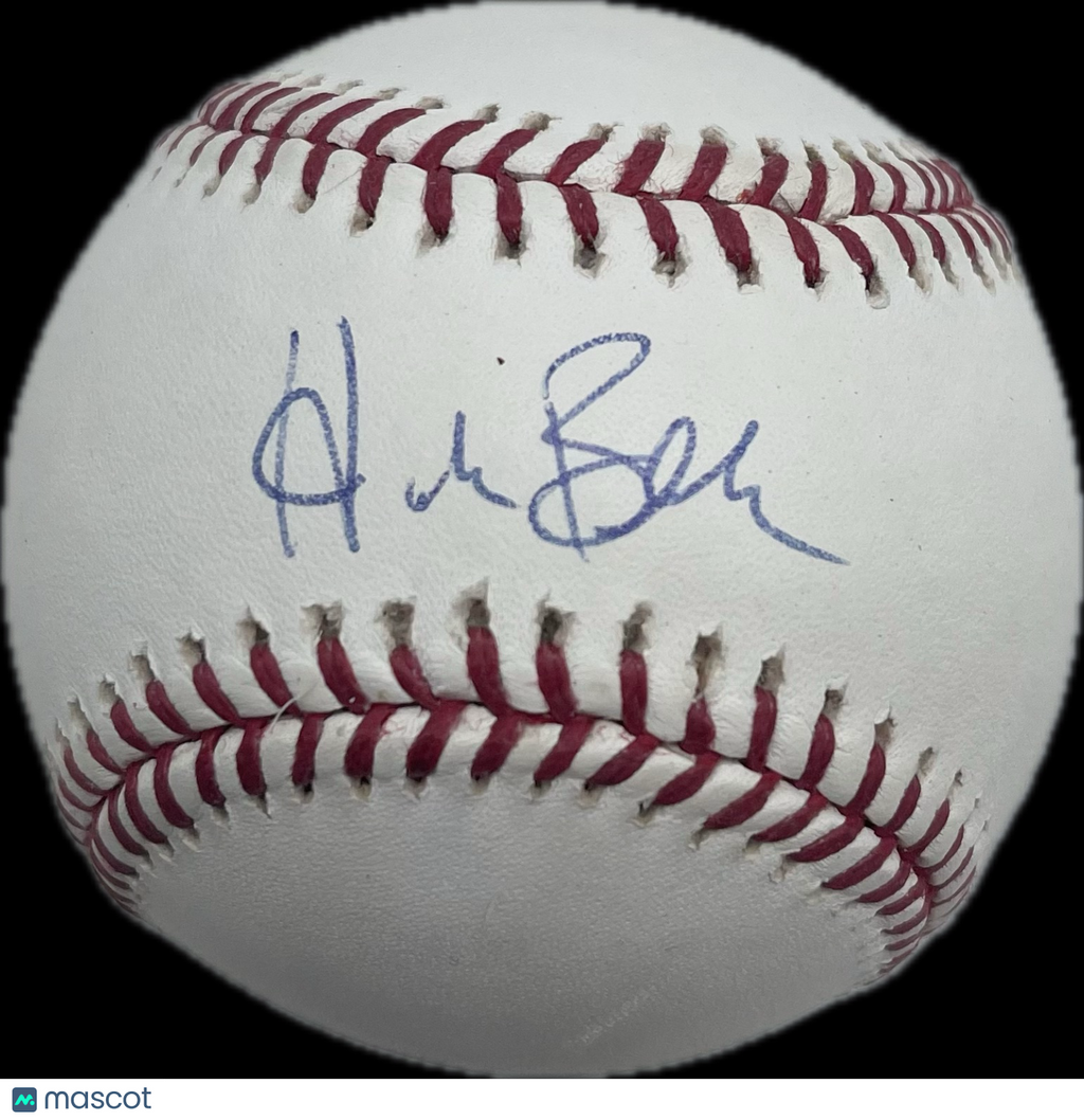 Hank Blalock Signed MLB Baseball BAS