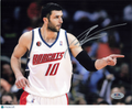 Vladimir Radmanovic Charlotte Bobcats Signed Basketball 8x10 Photo PSA