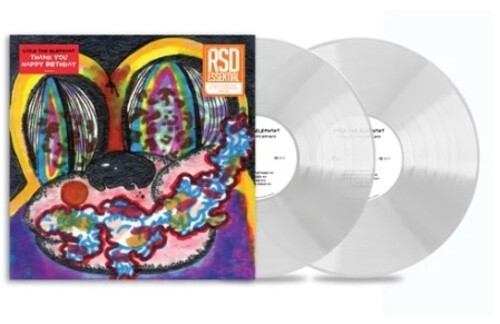 Cage the Elephant Thank You Happy Birthday (Indie Exclusive, Clear Vinyl) (2 Lp's) Vinyl Record
