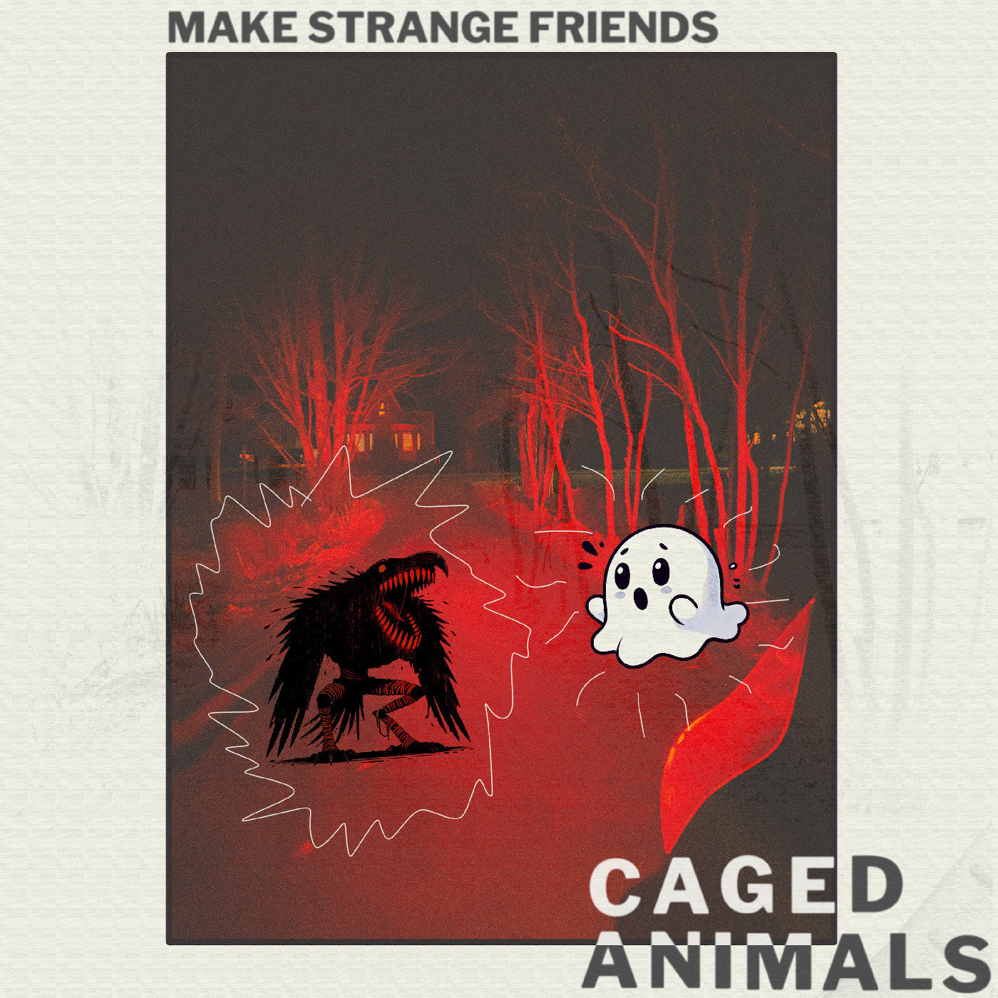 Make Strange Friends (Translucent Ruby Vinyl) Vinyl Record