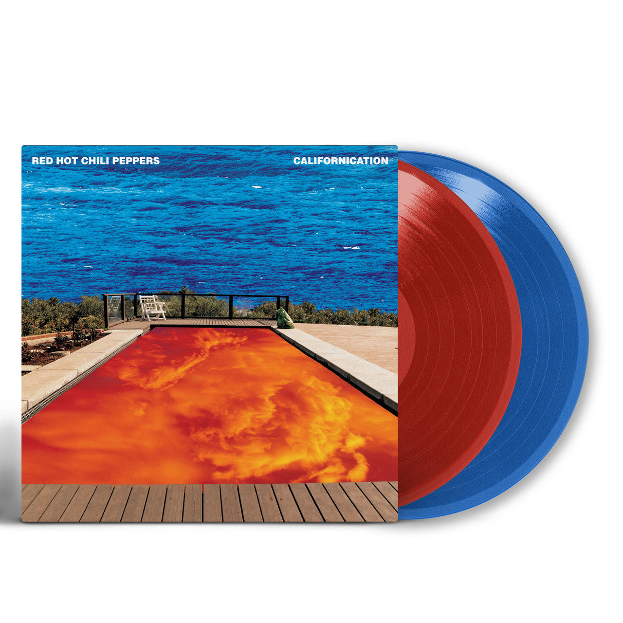 RED HOT CHILI PEPPERS - Californication 2LP (Red & Ocean Blue Vinyl) Vinyl Record