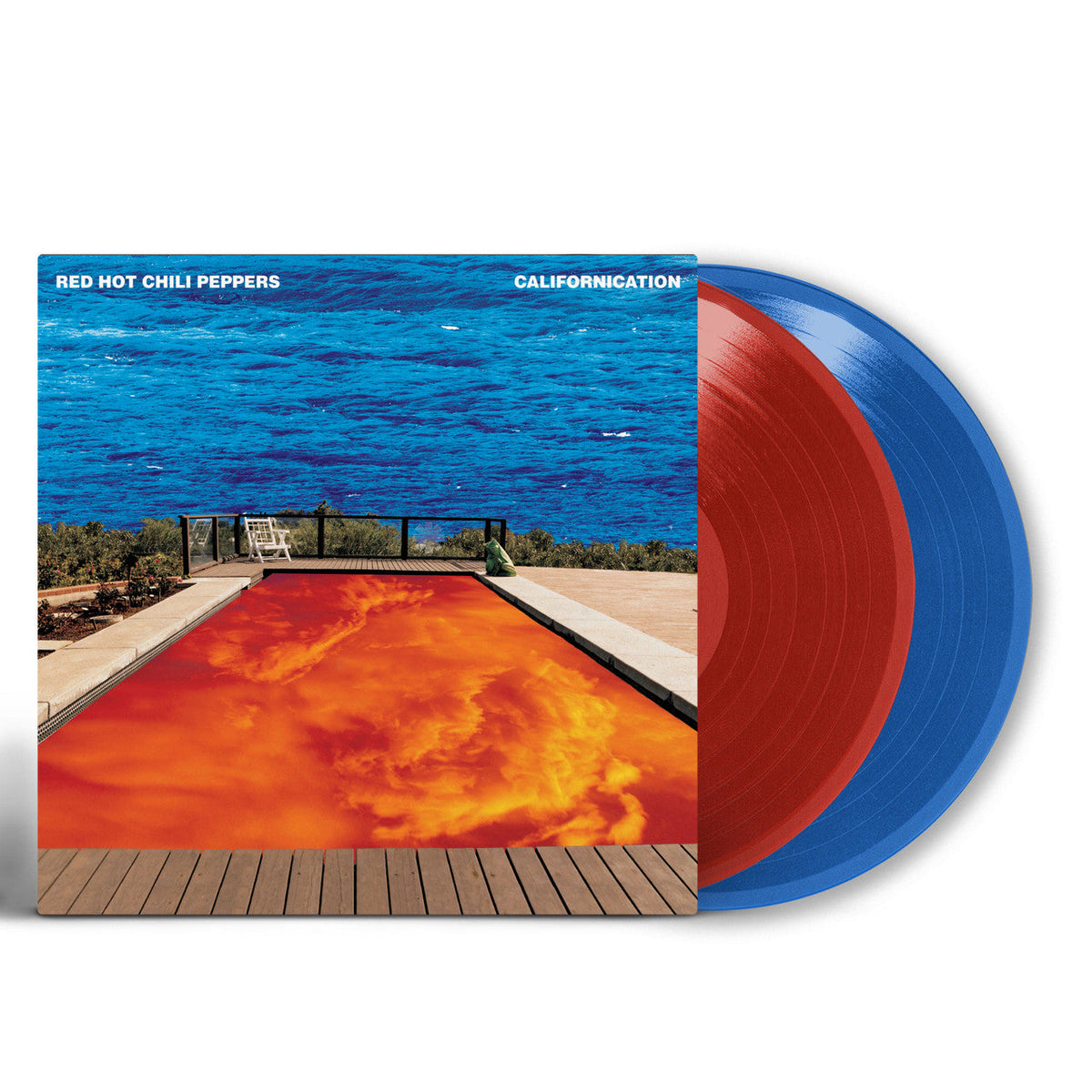 RED HOT CHILI PEPPERS - Californication 2LP (Red & Ocean Blue Vinyl) Vinyl Record